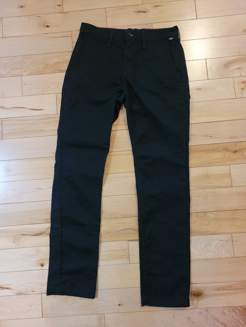 Vans men's size 30 slim black chino pants